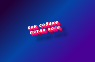 Как собаке пятая нога